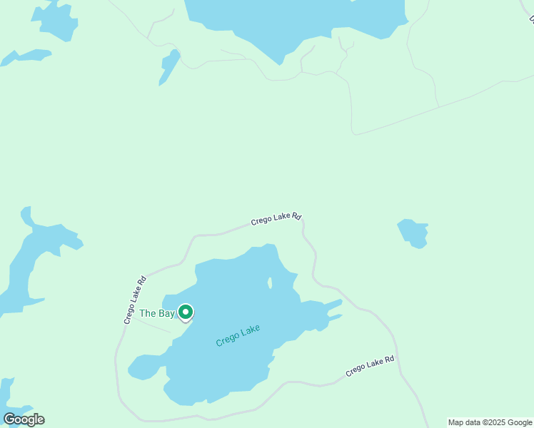 map of restaurants, bars, coffee shops, grocery stores, and more near 395 Crego Lake Road in Kawartha Lakes