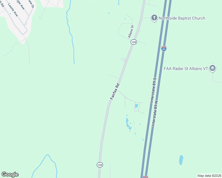 map of restaurants, bars, coffee shops, grocery stores, and more near 1860 Fairfax Road in Saint Albans City
