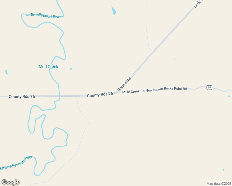 map of restaurants, bars, coffee shops, grocery stores, and more near New Haven-Rocky Point Road in Hulett