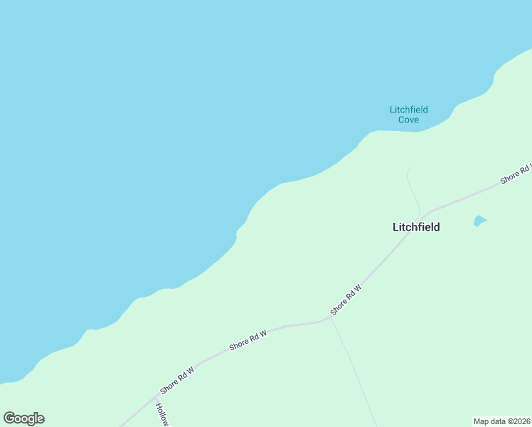 map of restaurants, bars, coffee shops, grocery stores, and more near Shore Road West in Annapolis County
