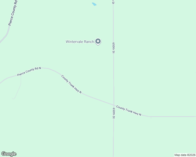 map of restaurants, bars, coffee shops, grocery stores, and more near N6641 650th Street in Beldenville