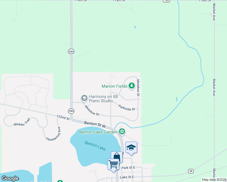 map of restaurants, bars, coffee shops, grocery stores, and more near 1408 Benton Creek Avenue in Cologne