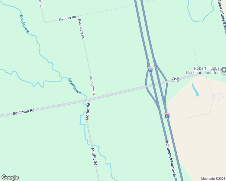 map of restaurants, bars, coffee shops, grocery stores, and more near 182 Spellman Road in West Chazy