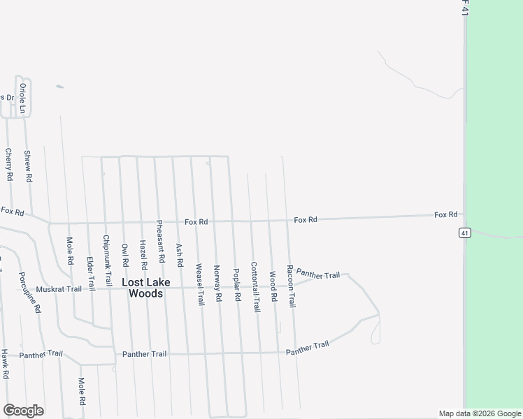 map of restaurants, bars, coffee shops, grocery stores, and more near 4300-4380 Cottontail Trail in Lincoln