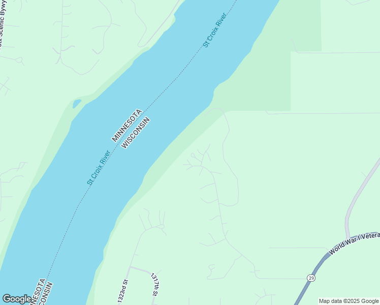 map of restaurants, bars, coffee shops, grocery stores, and more near N6603 1313th Street in Prescott