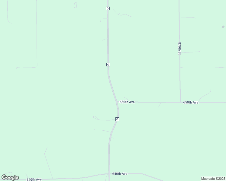 map of restaurants, bars, coffee shops, grocery stores, and more near County Road O in River Falls