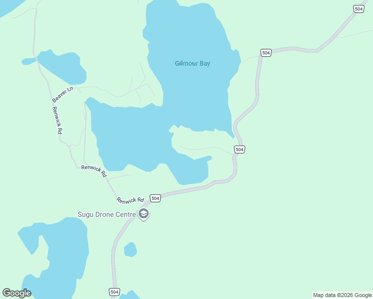 map of restaurants, bars, coffee shops, grocery stores, and more near 68 Gilmour Point Road in Apsley