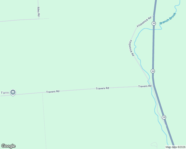 map of restaurants, bars, coffee shops, grocery stores, and more near 207-317 Travers Road in Malone