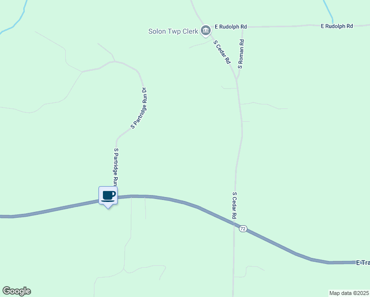 map of restaurants, bars, coffee shops, grocery stores, and more near 3625-3999 East Traverse Highway in Traverse City