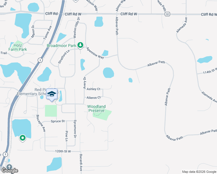 map of restaurants, bars, coffee shops, grocery stores, and more near 11505 Ashley Ct in Inver Grove Heights