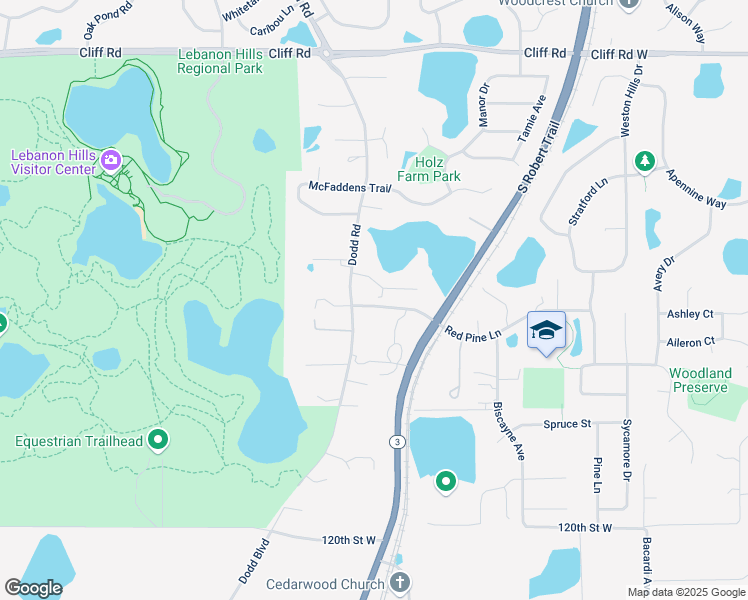 map of restaurants, bars, coffee shops, grocery stores, and more near 4805 Waterview Trail in Eagan