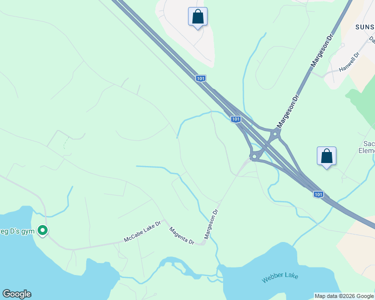 map of restaurants, bars, coffee shops, grocery stores, and more near 142 Midnight Run in Middle Sackville