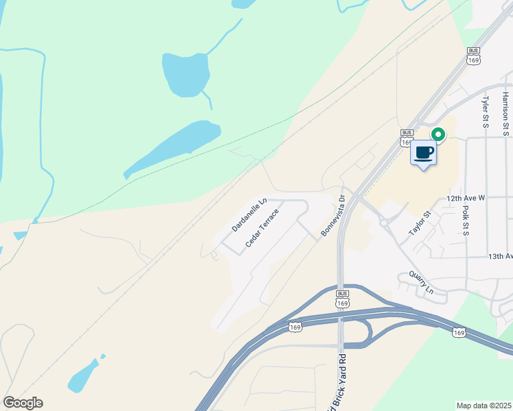 map of restaurants, bars, coffee shops, grocery stores, and more near 636 Dardanelle Ln in Shakopee
