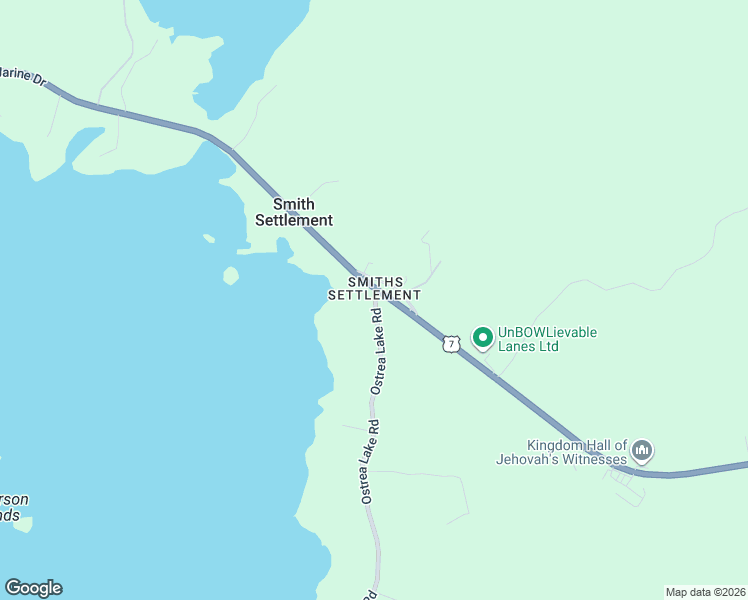 map of restaurants, bars, coffee shops, grocery stores, and more near 0 Ostrea Lake Road in Musquodoboit Harbour