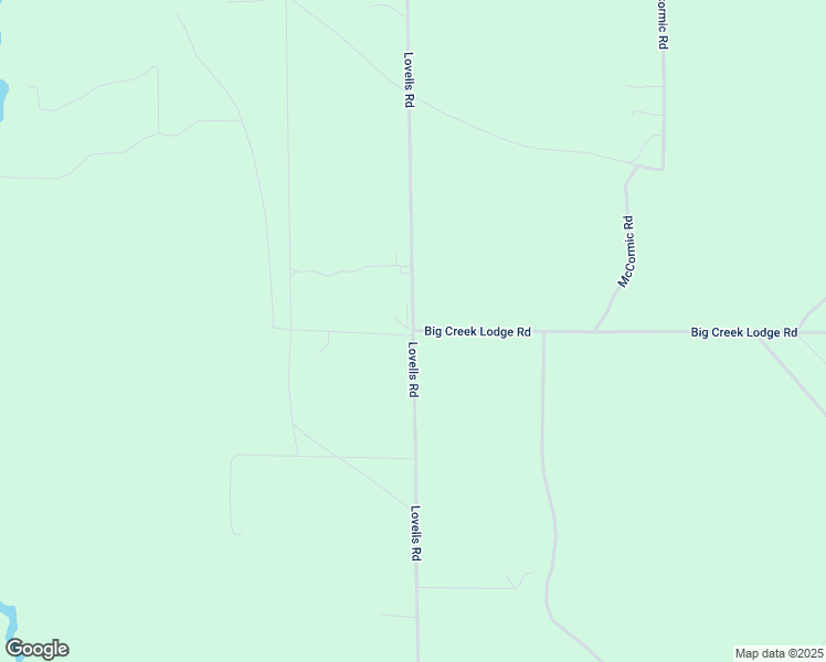 map of restaurants, bars, coffee shops, grocery stores, and more near 7000 Lovells Road in Grayling