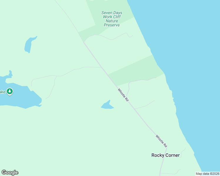 map of restaurants, bars, coffee shops, grocery stores, and more near 235 Whistle Road in Grand Manan