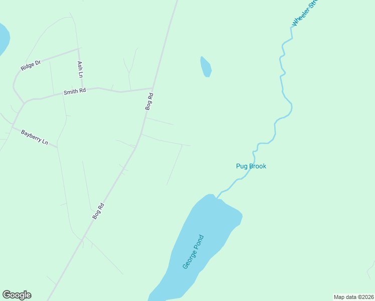 map of restaurants, bars, coffee shops, grocery stores, and more near 42 Wheeler Road in Hermon