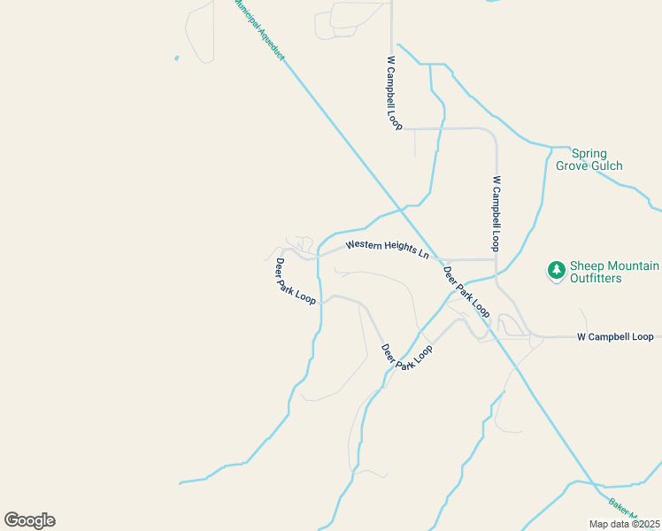 map of restaurants, bars, coffee shops, grocery stores, and more near 17877 Koehler Lane in Baker City