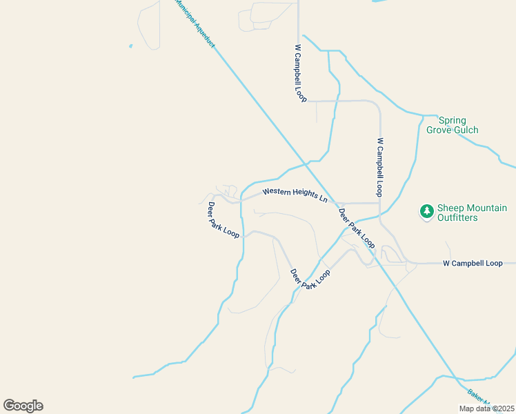 map of restaurants, bars, coffee shops, grocery stores, and more near 17877 Koehler Lane in Baker City