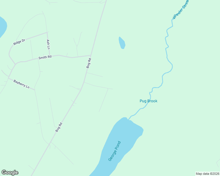 map of restaurants, bars, coffee shops, grocery stores, and more near 42 Wheeler Road in Hermon