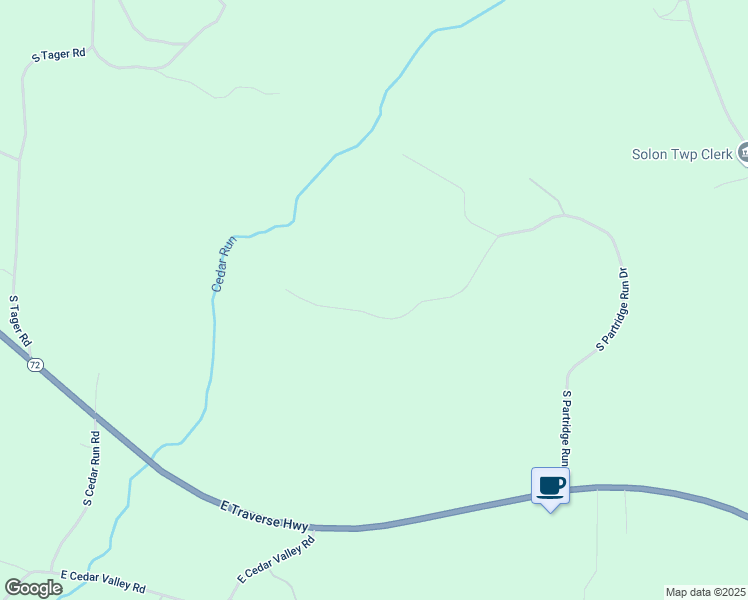 map of restaurants, bars, coffee shops, grocery stores, and more near 3101 East Partridge Court in Traverse City