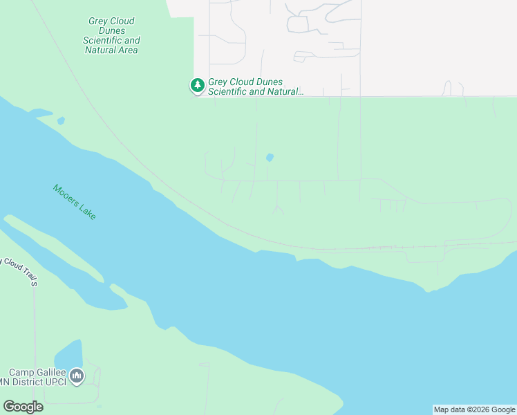 map of restaurants, bars, coffee shops, grocery stores, and more near 7675 113th Street South in Cottage Grove