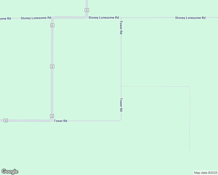 map of restaurants, bars, coffee shops, grocery stores, and more near S3238 Tower Road in Boyd
