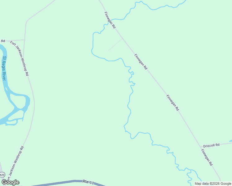 map of restaurants, bars, coffee shops, grocery stores, and more near 237 Finnegan Road in St. Lawrence County