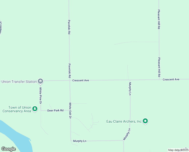 map of restaurants, bars, coffee shops, grocery stores, and more near 9110 Crescent Avenue in Eau Claire