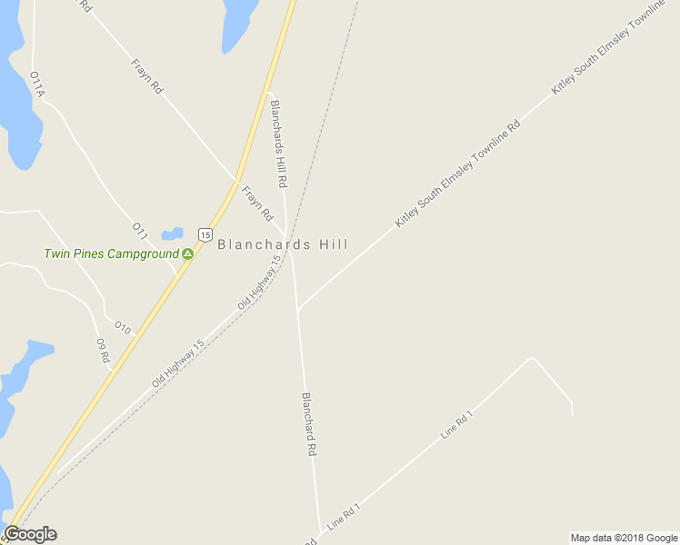 map of restaurants, bars, coffee shops, grocery stores, and more near 30 Kitley South Elmsley Townline Road in Lombardy