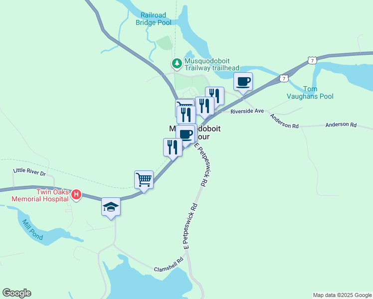 map of restaurants, bars, coffee shops, grocery stores, and more near in Musquodoboit Harbour