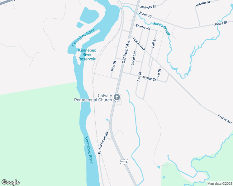 map of restaurants, bars, coffee shops, grocery stores, and more near Old Point Avenue in Madison