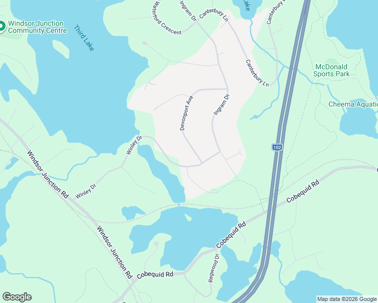 map of restaurants, bars, coffee shops, grocery stores, and more near 6 Devonport Avenue in Fall River