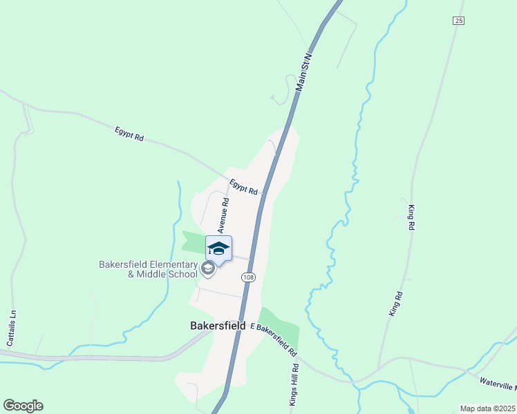 map of restaurants, bars, coffee shops, grocery stores, and more near 353 Main Street North in Bakersfield