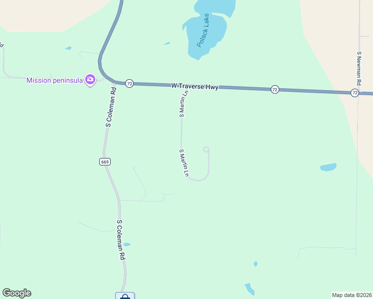 map of restaurants, bars, coffee shops, grocery stores, and more near 13101-13887 South Martin Lane in Empire