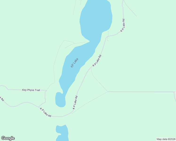 map of restaurants, bars, coffee shops, grocery stores, and more near K P Lake Road in Grayling