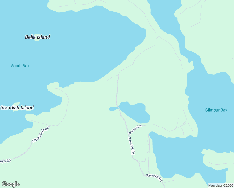 map of restaurants, bars, coffee shops, grocery stores, and more near Renwick Road in Peterborough County