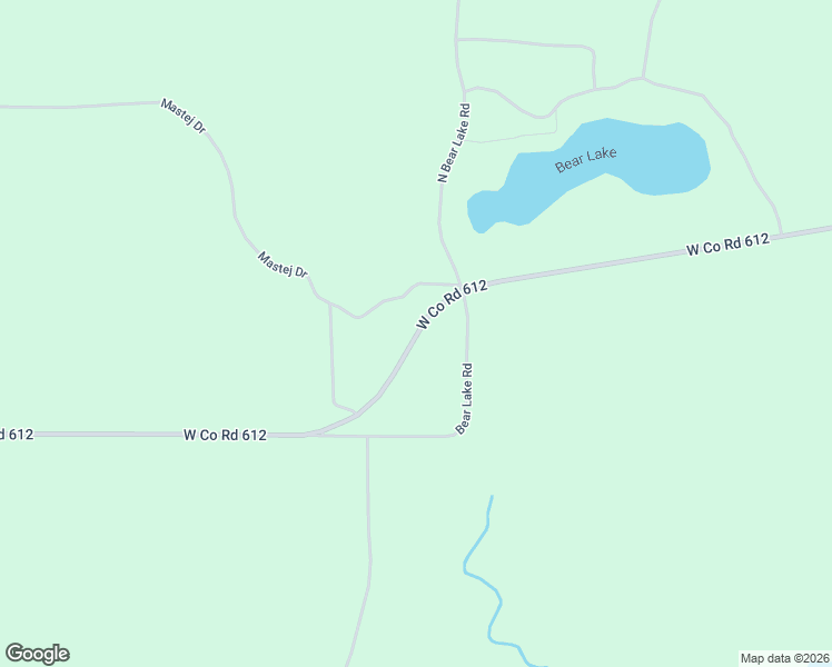 map of restaurants, bars, coffee shops, grocery stores, and more near West Co Road 612 in Grayling