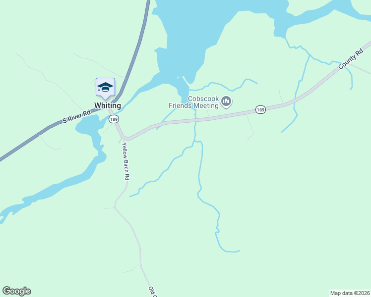 map of restaurants, bars, coffee shops, grocery stores, and more near County Road in Whiting