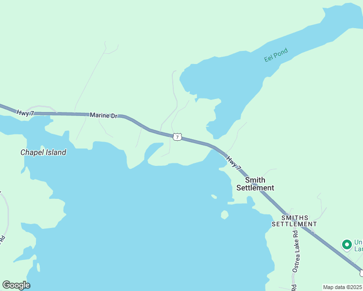map of restaurants, bars, coffee shops, grocery stores, and more near 8600 Nova Scotia Trunk 7 in Musquodoboit Harbour