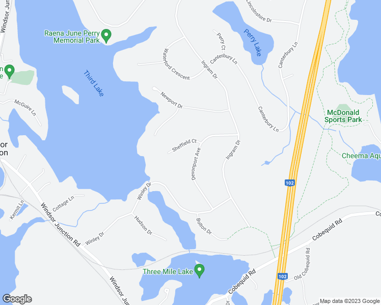 map of restaurants, bars, coffee shops, grocery stores, and more near 38 Devonport Avenue in Fall River