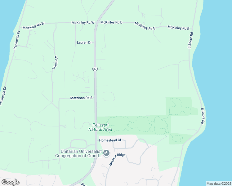 map of restaurants, bars, coffee shops, grocery stores, and more near 156 Wildwood Meadow Drive in Traverse City