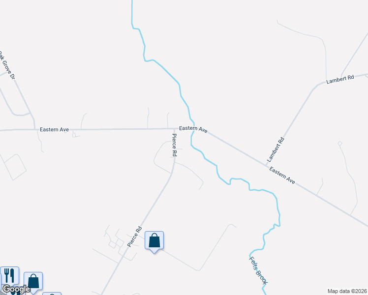 map of restaurants, bars, coffee shops, grocery stores, and more near 249 Pierce Road in Brewer