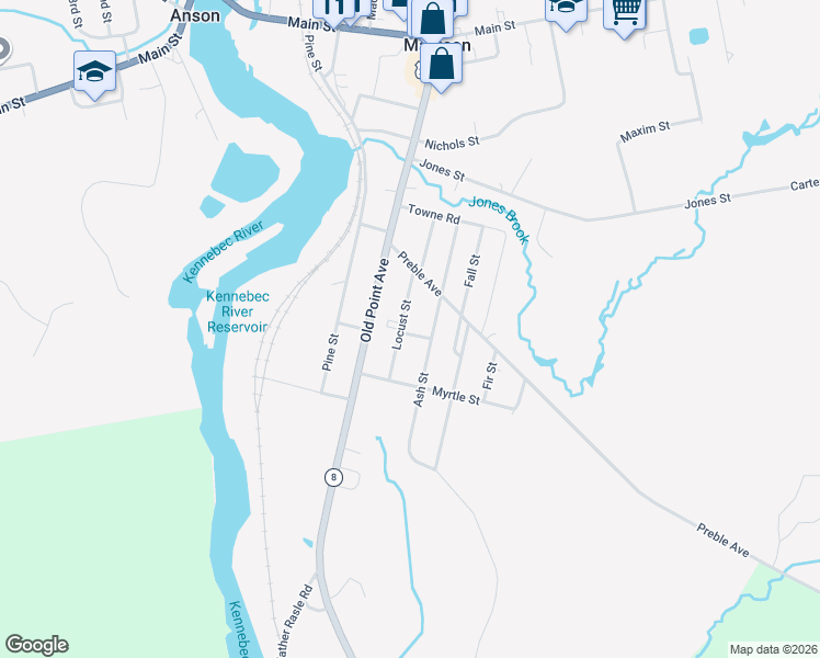 map of restaurants, bars, coffee shops, grocery stores, and more near 22 Locust Street in Madison