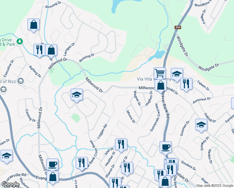 map of restaurants, bars, coffee shops, grocery stores, and more near 39 Crossroads Court in Middle Sackville