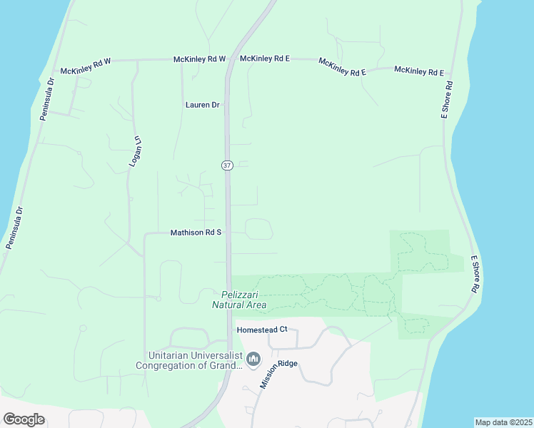 map of restaurants, bars, coffee shops, grocery stores, and more near 156 Wildwood Meadow Drive in Traverse City