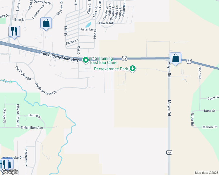 map of restaurants, bars, coffee shops, grocery stores, and more near 320 Ravenswood Court in Altoona