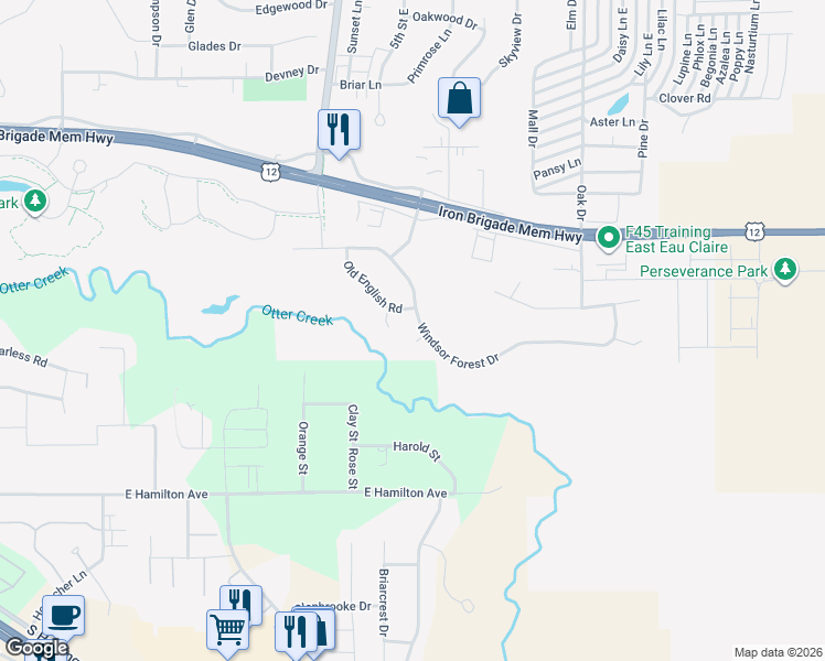 map of restaurants, bars, coffee shops, grocery stores, and more near 833 Windsor Forest Drive in Altoona