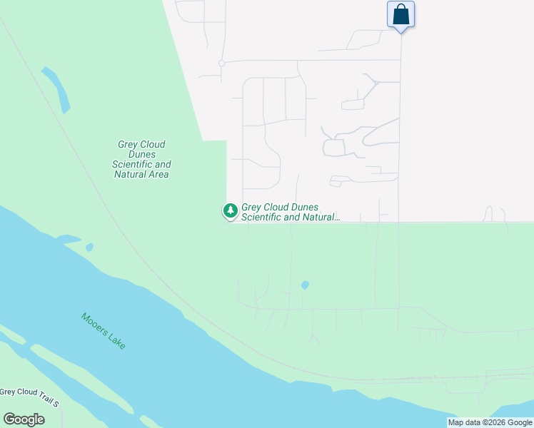 map of restaurants, bars, coffee shops, grocery stores, and more near 7624 110th Street South in Cottage Grove