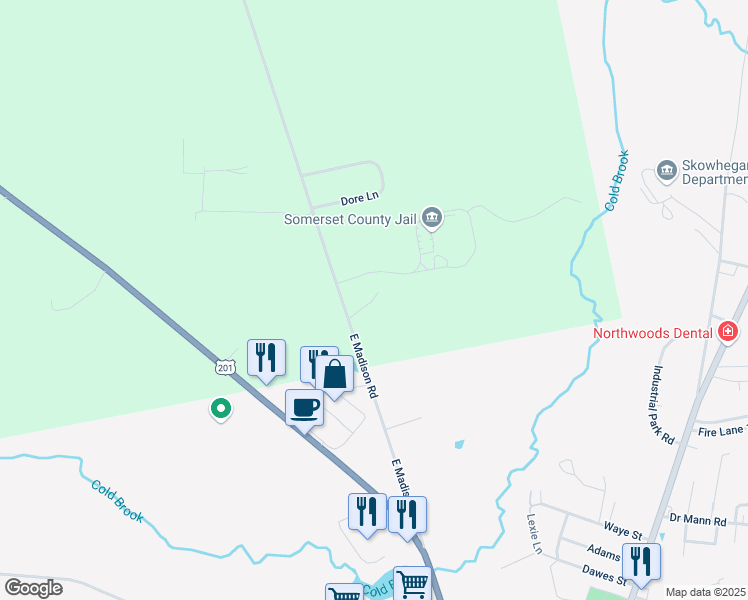 map of restaurants, bars, coffee shops, grocery stores, and more near 20 Clairay Drive in Madison